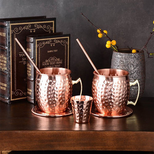 Energinox Vente en gros de mugs à Moscow Mule martelés faits à la main pour <span class=keywords><strong>cocktails</strong></span> - Product Image 2