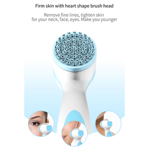 แปรงปั่นหน้าความงามการดูแลส่วนบุคคลแปรงบํารุงผิวหน้าไฟฟ้ากันน้ําซิลิโคนแปรงทําความสะอาดใบหน้านวด - Product Image 5