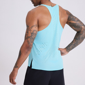 Hombres y mujeres ligero transpirable sin costuras correr camiseta hombres al aire libre maratón Singlets Racing <span class=keywords><strong>chaleco</strong></span> correr <span class=keywords><strong>chaleco</strong></span> sin costuras - Product Image 3