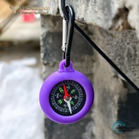 Brújula de Bolsillo Portátil para Camping y Senderismo, Resistente al Agua, Herramienta Duradera para Exteriores con Puntero de Navegación