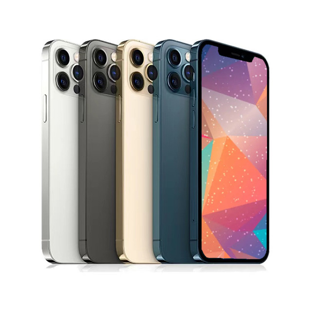 Highly Popular 12 Pro Max 5G Cellular 128GB 256GB Unlocked Smartphones Second-Hand Used Mobile Phone New Refurbished