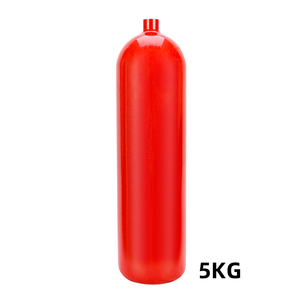 Cilindro Estintore <span class=keywords><strong>CO2</strong></span> Vuoto di Alta Qualità, Miglior Prezzo, Sicurezza 150BAR, Acciaio CK45, 2/3/5/7kg/10lb, Prodotto in Cina - Product Image 1