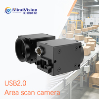 Caméra industrielle MV-UBS502C/M 5MP 2592x1944 8fps Mono/Couleur 12 bits USB2.0 pour vision industrielle, automatisation d'usine et impression