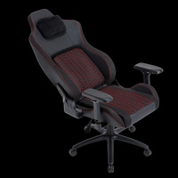 Chaise Gamer de Luxe Haut de Gamme Ergonomique Inclinable Pivotante à 360° avec Roulettes Fluides et Mousse Moulée Haute Densité – Idéale pour PC et Gaming