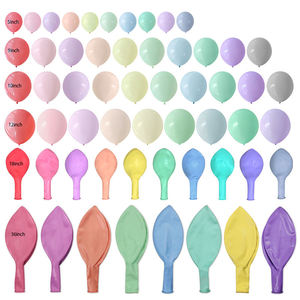 Bulk Colorful Assorted 100pcs Globos Cromados 12 Inch Multicolor Thick Birthday Latex <strong>Pastel</strong> Balloon <strong>Decorations</strong> for Parties - Product Image 1