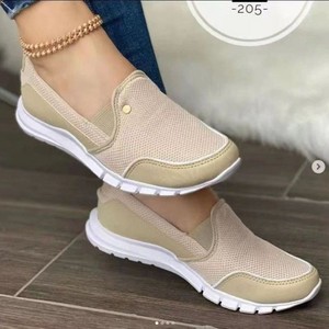 Large Casual Shoes for <strong>Women</strong> Breathable Solid Color Comfortable <strong>Slip</strong> on Round Toe Platform Soft Sole Simple Leisure Travel - Product Image 6
