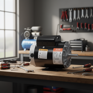 Moteur électrique monophasé à induction Vevor 3 Hp 230V 56 Frame AC pour compresseur d'air - Product Image 2