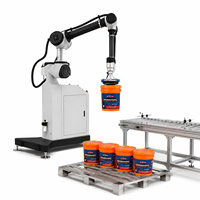 Robot collaboratif flexible pour palettisation, moteur PLC, charge utile 20kg 30kg, cobot multifonctionnel pour ligne d'emballage automatisée et préhension