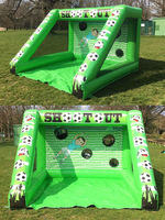 Cible de fléchettes gonflable en PVC, modèle 10,10, 148x148x109cm, accessoires de jeux amusants, activités de team building, entraînement en plein air, jouets, cible de ballon
