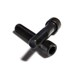 DIN 912 Black Oxide Black bullone di fissaggio M3 <span class=keywords><strong>M5</strong></span> M6 M8 misure testa ovale in acciaio <span class=keywords><strong>vite</strong></span> per raccordi tubi - Product Image 3