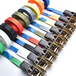 Hookless Ratchet Tie downs cao su có thể điều chỉnh Tie xuống dây đai hàng hóa dây đai