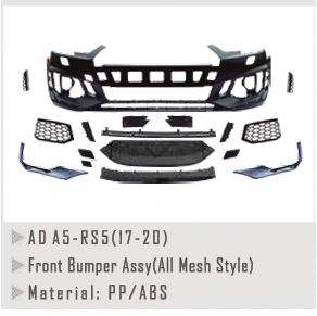 Paragolpes Delantero para Audi A5 17-20, Actualización a Estilo RS5 - Product Image 2
