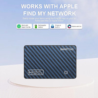 Localizador de tarjetas MFi para niños, billetera para ancianos, equipaje, rastreador GPS para mascotas, IP67, dispositivo de seguimiento en tiempo Real resistente al agua, buscador IOS