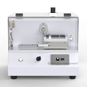 Plastic Sampler Voorbereidingstool Volautomatische V-Cut Freesmachine Inkeping Cutter Voor <span class=keywords><strong>Izod</strong></span> <span class=keywords><strong>Impact</strong></span> Sterktetest - Product Image 2