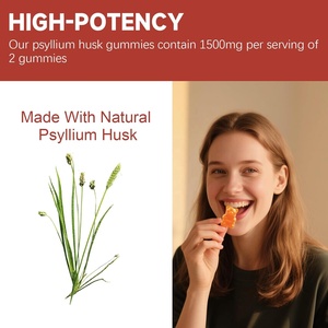 Vitaediscovery 1500mg <span class=keywords><strong>Daily</strong></span> Psyllium Husk <span class=keywords><strong>Fiber</strong></span> Supplement Gummies mendukung kesehatan pencernaan pertolongan serat makanan - Product Image 5