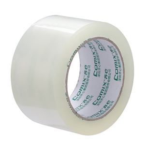 Comix Transparent Packing Tape 6 <b>Rolls</b> Wide Sealing Tape For <b>Box</b> Closure And Packaging - Product Image 3