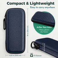 Étui de rangement pour accessoires de golf personnalisés en EVA, étui de voyage rigide de haute qualité pour téléphone, étanche, magnétique en EVA