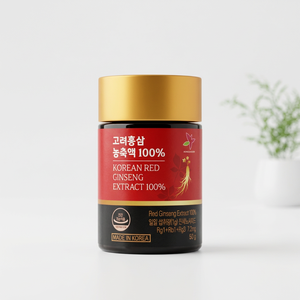 Extrait de ginseng rouge coréen Hongilcheon, concentré liquide à 100%, complément alimentaire oral, qualité alimentaire, bouteille en verre, fabriqué en Corée, 50g - Product Image 1