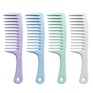 Peine de Masaje Shunfa para Peinar el Cabello, Uso en Seco y Húmedo, Se Puede Colgar para un Fácil Almacenamiento, Peine de Dientes Anchos - Product Image 2