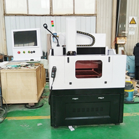 Offre Spéciale 6090 6060Mini demi-couverture 3 axes CNC routeur Machine pour aluminium et bois 3d moule gravure CNC fraiseuse