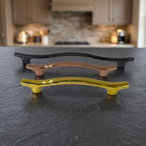Modern Zinc Alloy <b>Cabinet</b> Handles Bar Shape <b>Gold</b> Black Antique Bronze Contemporary Kitchen Drawer Exterior Outdoor Living Room - Product Image 2
