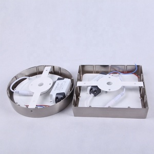 Hiện đại nhà văn phòng khách sạn 6W 12W 18W 24W SMD2835 LED bảng điều chỉnh ánh sáng bề mặt nhôm gắn mỏng vuông tròn Trần IP44 đánh giá - Product Image 3