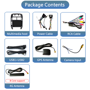 2 DIN Android đài phát thanh xe Carplay cho VW Polo 2004 2011 Stereo Xe GPS navigation đa phương tiện Android đơn vị đứng đầu xe <span class=keywords><strong>Video</strong></span> Player - Product Image 4