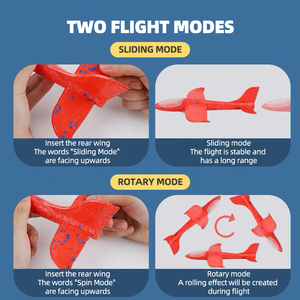 <span class=keywords><strong>Jouet</strong></span> pistolet lanceur d'avion, pistolet à avion en mousse à main, <span class=keywords><strong>jouet</strong></span> de tir d'avion volant pour enfants en plein air - Product Image 5