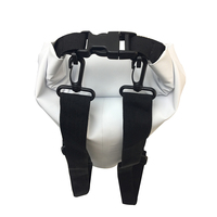 Bolsa de lona impermeable de pvc 500d, 15l, impermeable, seca, para natación