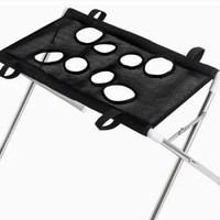 Nouveau lit de toilettage pour animaux en acier inoxydable détachable, hamac pour petits chiens, support de bain pour chats et chiens, dispositif de contention pour la coupe des ongles