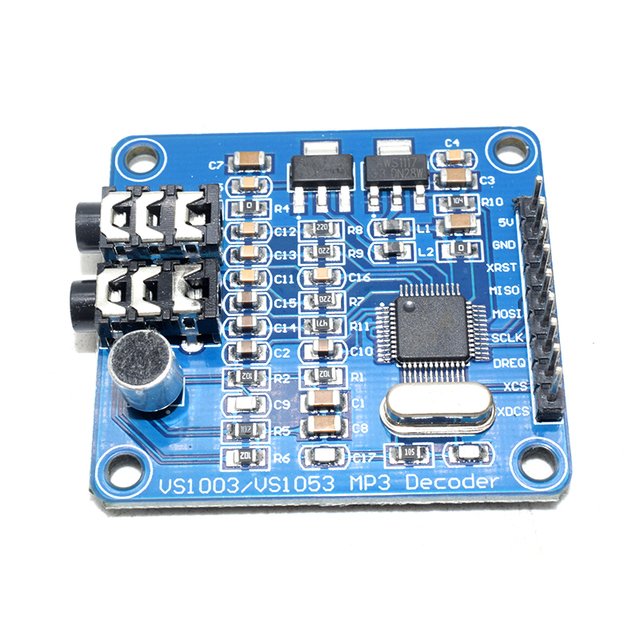 #8038 VS1003B Mp3 Decoding Module Development Board Stm32 Contains Microphone