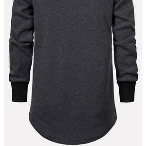 Sweat à capuche en molleton pour hommes, vêtements de sport, pull-over, ourlet incurvé, personnalisé, - Product Image 6