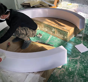 Đám Cưới + Cung Cấp Phông Nền Tròn Đứng Hình Tròn Phông Nền Trắng Acrylic - Product Image 4