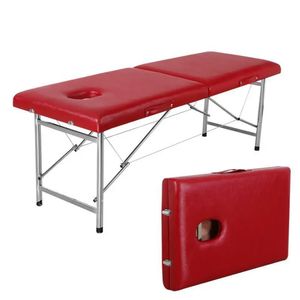 Tempat tidur pijat Cina lipat, moksibusi rumah dan Salon kecantikan dapat diangkat untuk aplikasi rumah sakit - Product Image 2