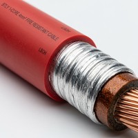 Câble électrique flexible résistant au feu à isolation minérale 1 conducteur BBTRZ, câble d'alimentation IEC pour la distribution d'énergie dans les bâtiments