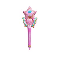 Fée baguette magique ailes feuille d'aluminium ballons princesse bandeau cheveux accessoires promotionnel ballon en gros