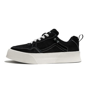 Chaussures d'automne pour hommes, design de niche étudiant, sport et loisirs, chaussures noires tendance en ligne, vente chaude, prix de gros - Product Image 5