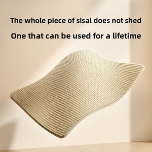 Cama Grande para Gatos con Rascador <span class=keywords><strong>de</strong></span> Cartón Integrado, Estilo Adorable, Tapete Duradero Sin Pelusa, Protege el Sofá <span class=keywords><strong>de</strong></span> Arañazos - Product Image 2