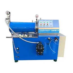 Horizontal sand mill paint making machines sand mill lab chemical wet grinding bead mill equipment