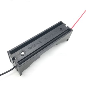 ที่ใส่แบตเตอรี่ 18650 แบบเซลล์เดียวพร้อมสายไฟสำหรับแบตเตอรี่ทรงกระบอก 18650 - Product Image 2