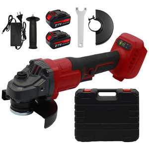 Angle Grinder 21V Brushless Battery Powered Cordless For Grinding Cutting Polishing Home Use With Case And Accessories - Product Image 1