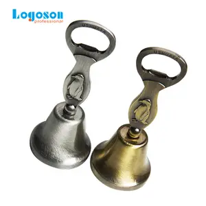 Campana de Metal Retro de <span class=keywords><strong>Argentina</strong></span> Ushuaia con Diseño de Pingüino, Campana de Recuerdo con Logotipo Personalizado Impreso y Abrebotellas para Regalos - Product Image 2