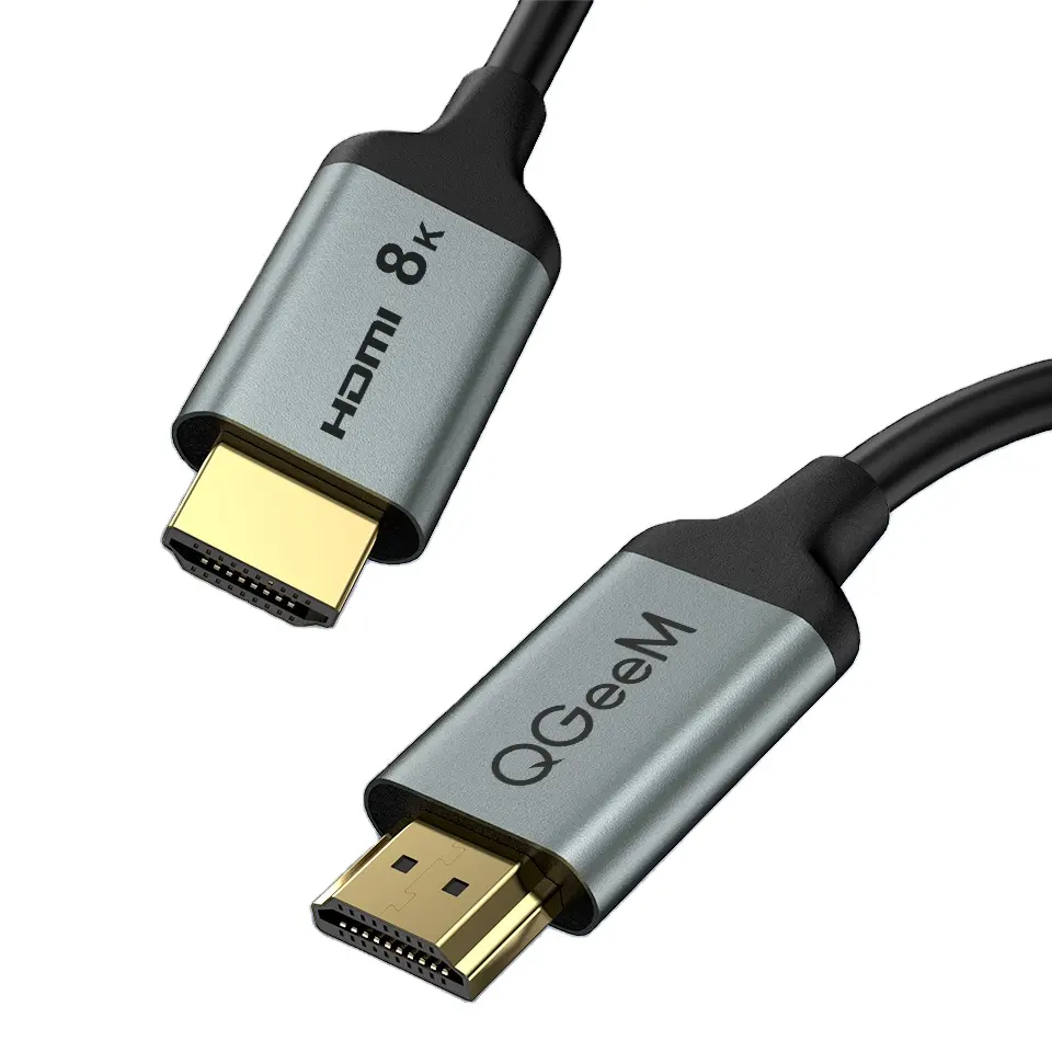 Customized 8K HDMI Cable HDMI 2.1 Cable 48Gbps Ultra HD High Speed HDMI Cord Compatible with Apple TV,Roku,Samsung QLED,Sony LG