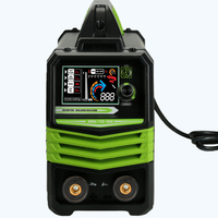 LINGBA Nouvelle machine à souder à l'arc portable à moteur IGBT DC, 250A MMA 110V/220V, affichage numérique LED LCD