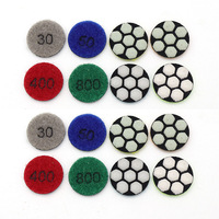 Disques de ponçage diamantés OEM TGS haute efficacité de 1 pouce (25 mm) pour le polissage à sec du marbre, du quartz, du verre et de la pierre