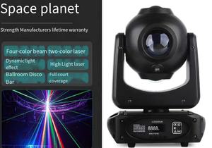 Haz de luz LED de 100W con cabezal móvil IP65 White Club DJ Disco Stage Effect 4 en 1 25W 4PCs by Space <span class=keywords><strong>Seven</strong></span> para iluminación de <span class=keywords><strong>discoteca</strong></span> y escenario - Product Image 4