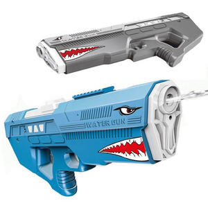 キッズサマー高圧水鉄砲おもちゃ500ML電気水鉄砲サメ - Product Image 3