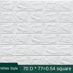 Factory Direct Modern 3D Wall Stickers Waterproof Moisture-Proof Self-Adhesive <strong>Foam</strong> <strong>Brick</strong> Peel Stick Anti-Collision Commercial - Product Image 6