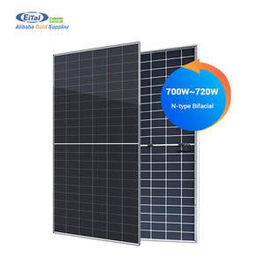 Paneles Solares EITAI <span class=keywords><strong>de</strong></span> 720w con 30 Años <span class=keywords><strong>de</strong></span> Garantía, Panel Monofacial y Bifacial TOPcon <span class=keywords><strong>de</strong></span> 700w Tipo N, Precio <span class=keywords><strong>de</strong></span> <span class=keywords><strong>Almacén</strong></span> en la UE, para Sistemas Solares Domésticos - Product Image 1