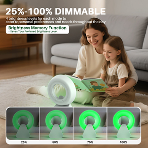 GOLDROSE Phototherapy <b>Lamp</b> Full Spectrum Biomimetic Sunlight Reading Therapy Light <b>Remote</b> <b>Control</b> Household Energy Saving - Product Image 2